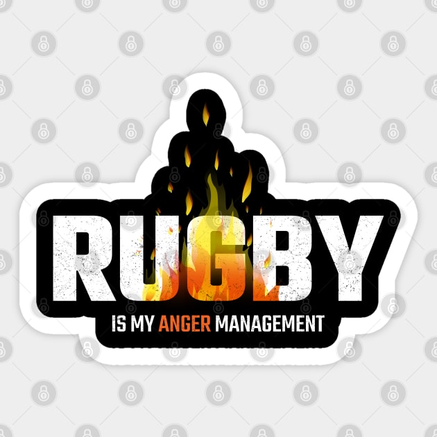 rugby Sticker by Mandala Project